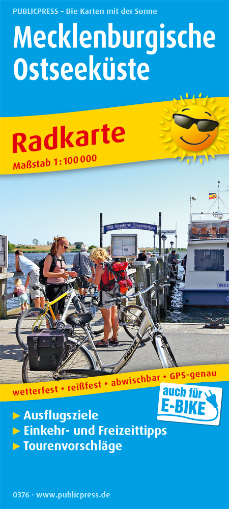 Fietskaart 376 Mecklenburgische Ost…