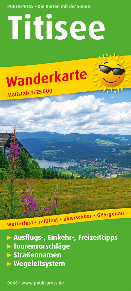 Wandelkaart 668 Titisee | Publicpre…
