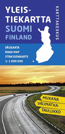 Wegenkaart - landkaart Finland Suom…