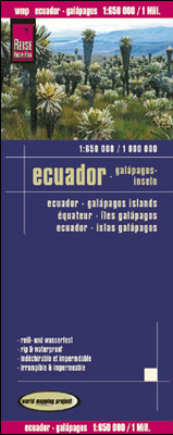 Landkaart - wegenkaart Ecuador &amp; Galapagos Eilanden | Reise Know How | 