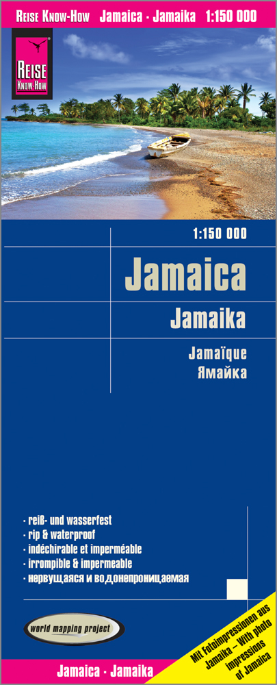 Online bestellen: Wegenkaart - landkaart Jamaica | Reise Know-How Verlag