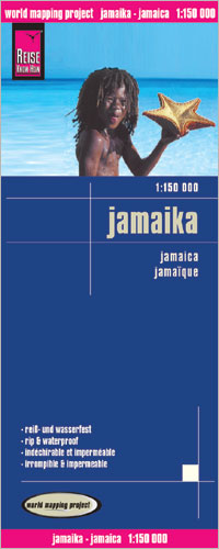 Landkaart - wegenkaart Jamaica | Reise Know How |