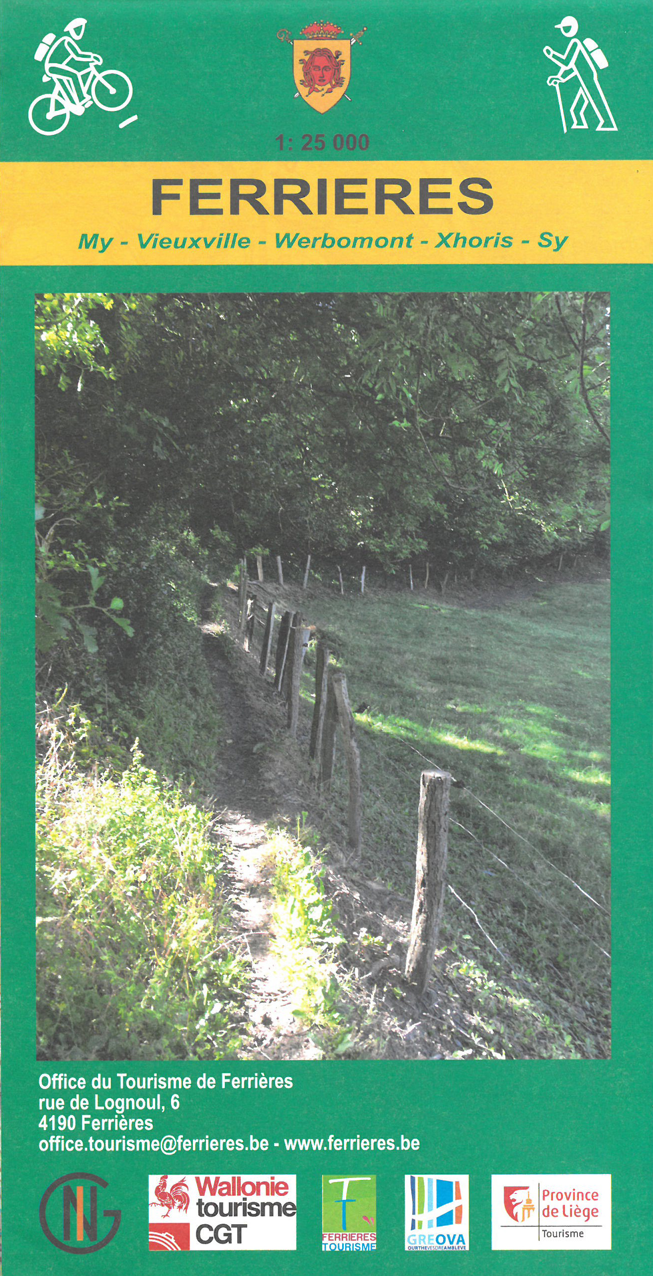 Wandelkaart Ferrières | NGI - Natio…