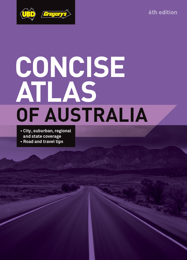Wegenatlas Concise Atlas of Austral…