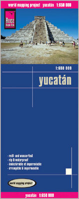 Landkaart - wegenkaart Yucatan - Mexico | Reise Know How | 