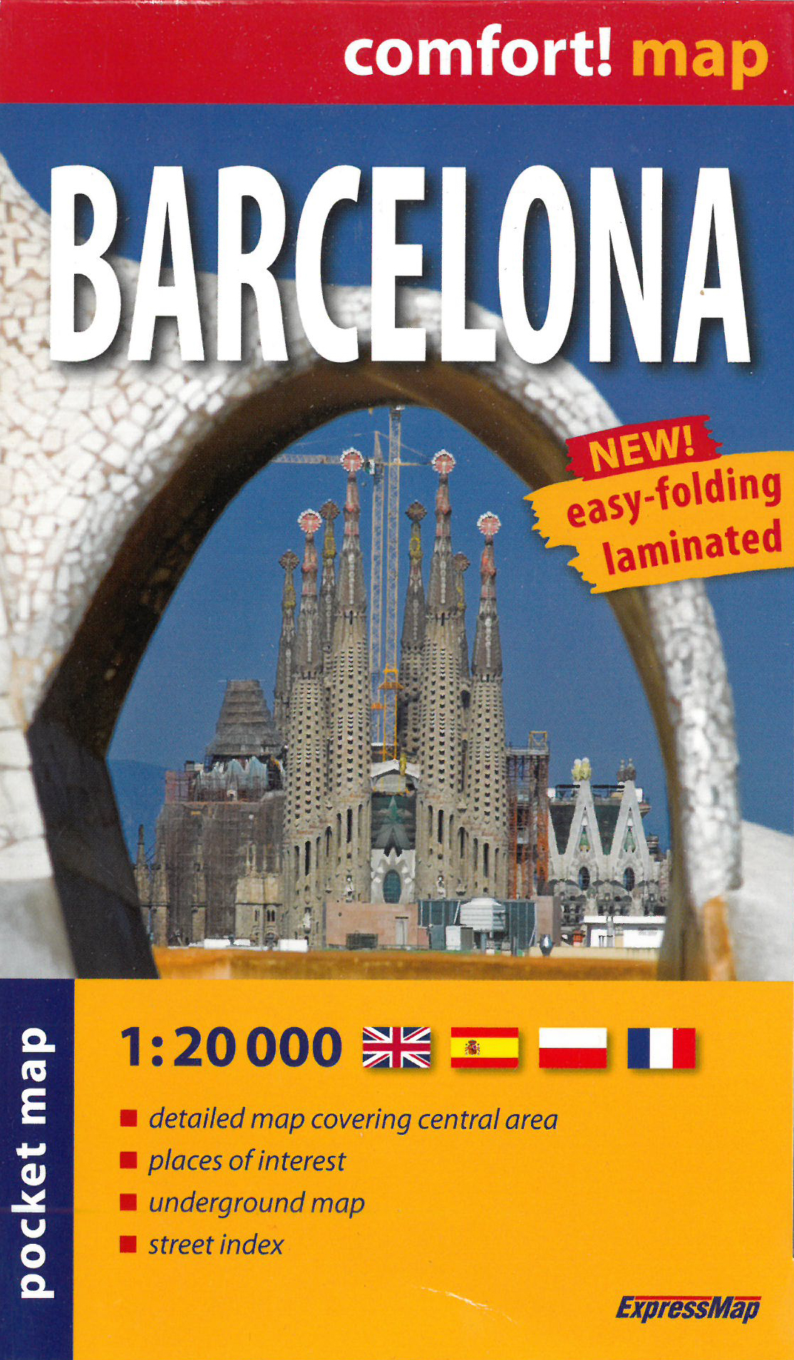 Stadsplattegrond Barcelona mini | E…