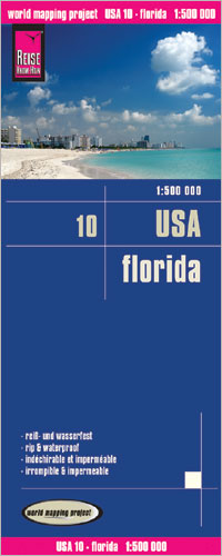 Online bestellen: Wegenkaart - landkaart 10 USA Florida | Reise Know-How Verlag