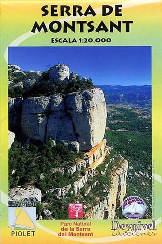 Online bestellen: Wandelkaart Serra de Montsant (Catalonië, Spanje) | Editorial Piolet