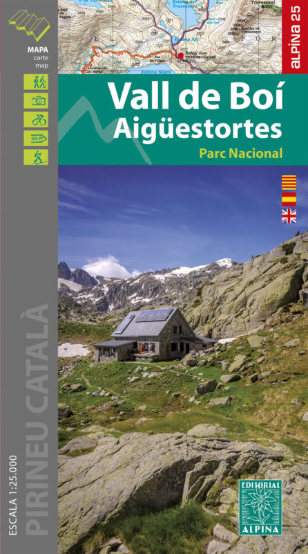 Wandelkaart 21 Vall de Boi - Aigues…