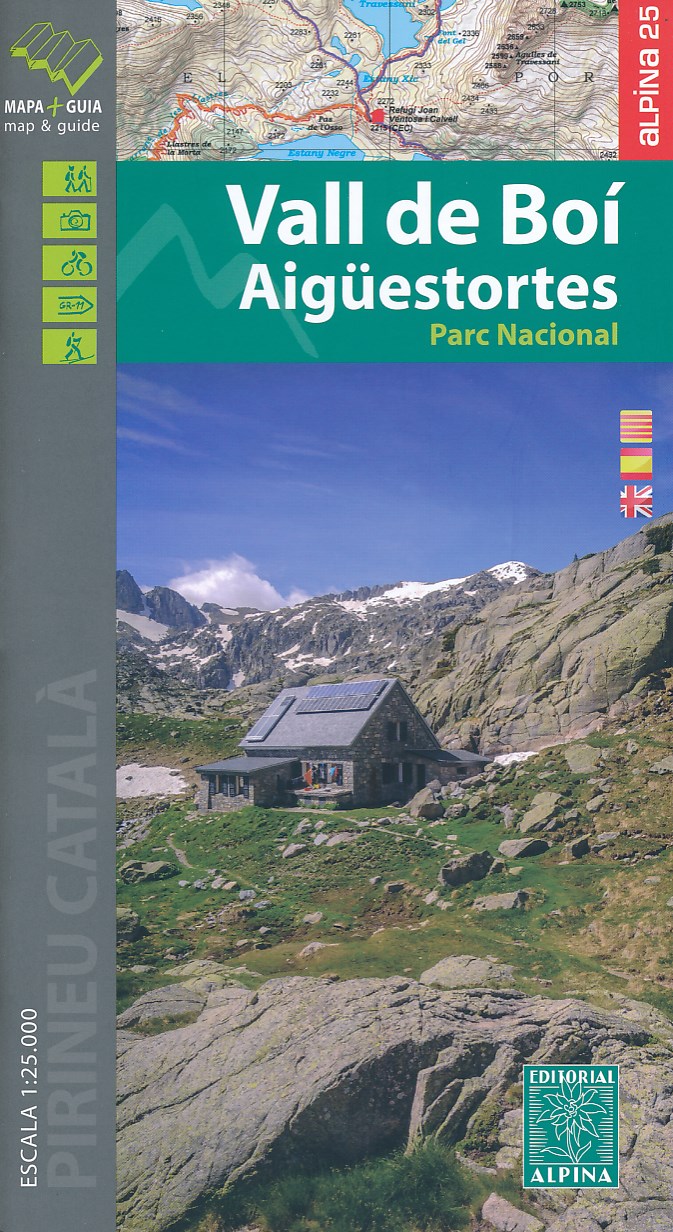 Online bestellen: Wandelkaart 21 Vall de Boi - Aiguestortes | Editorial Alpina