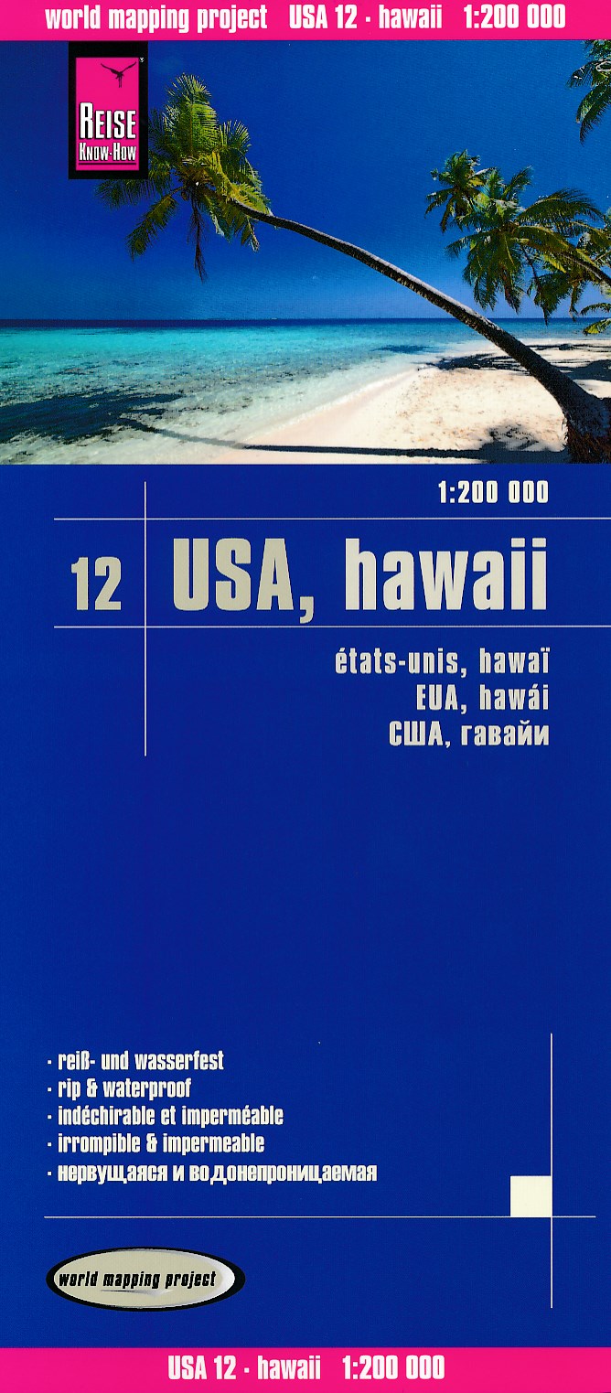Online bestellen: Wegenkaart - landkaart 12 USA Hawaii | Reise Know-How Verlag