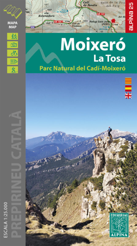Online bestellen: Wandelkaart 31 Moixero La Tosa | Editorial Alpina