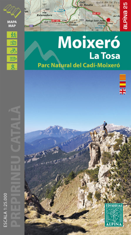 Wandelkaart 31 Moixero La Tosa | Ed…