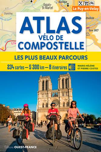 Fietsgids Atlas de Compostelle - pl…