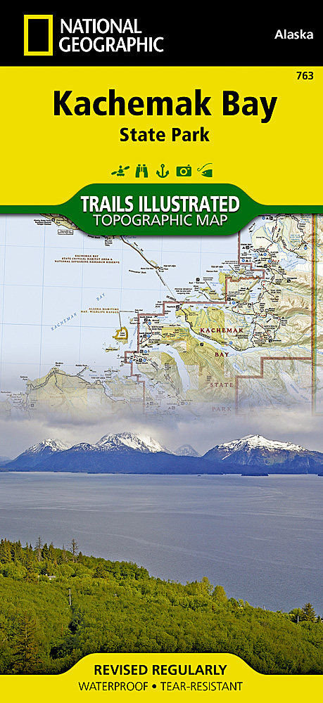 Wandelkaart 763 Kachemak Bay State Park | National Geographic