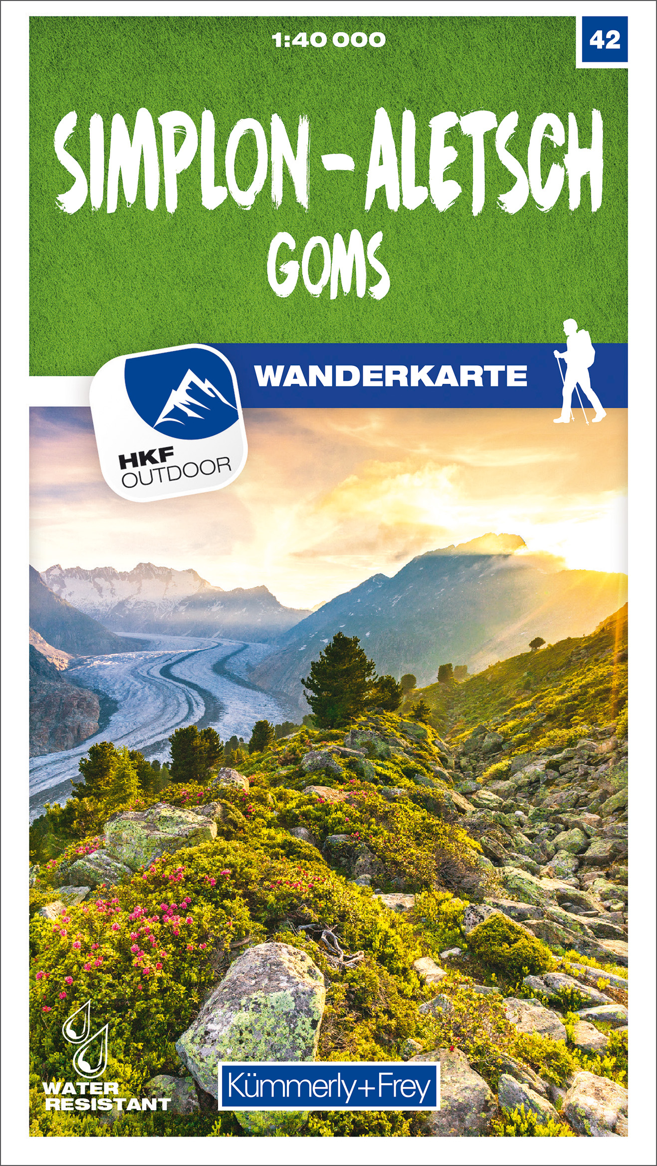 Wandelkaart 42 Simplon / Aletsch /…