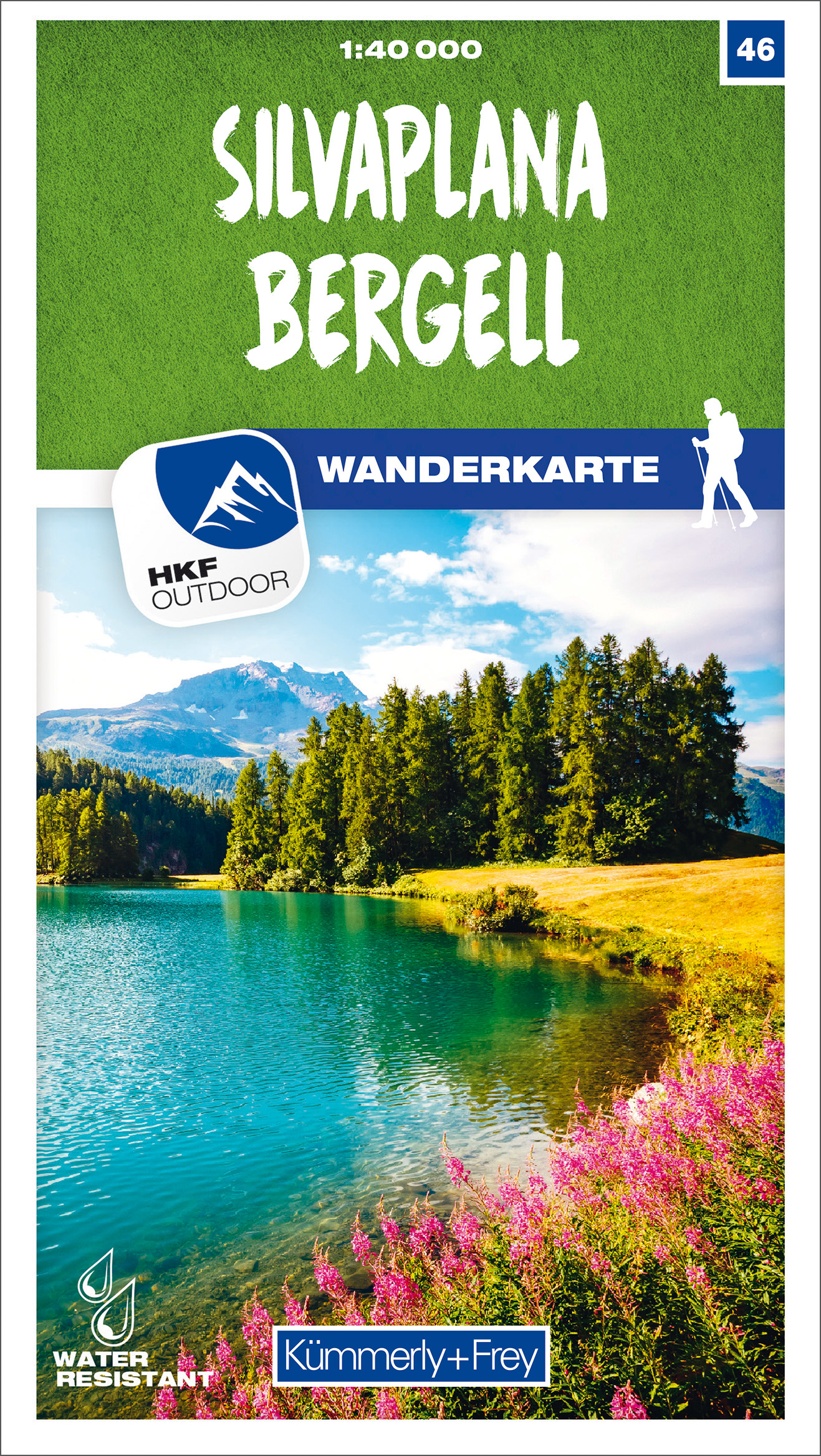 Wandelkaart 46 Silvaplana / Bergell…