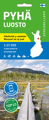 Wandelkaart Pyha Luosto | Karttakes…