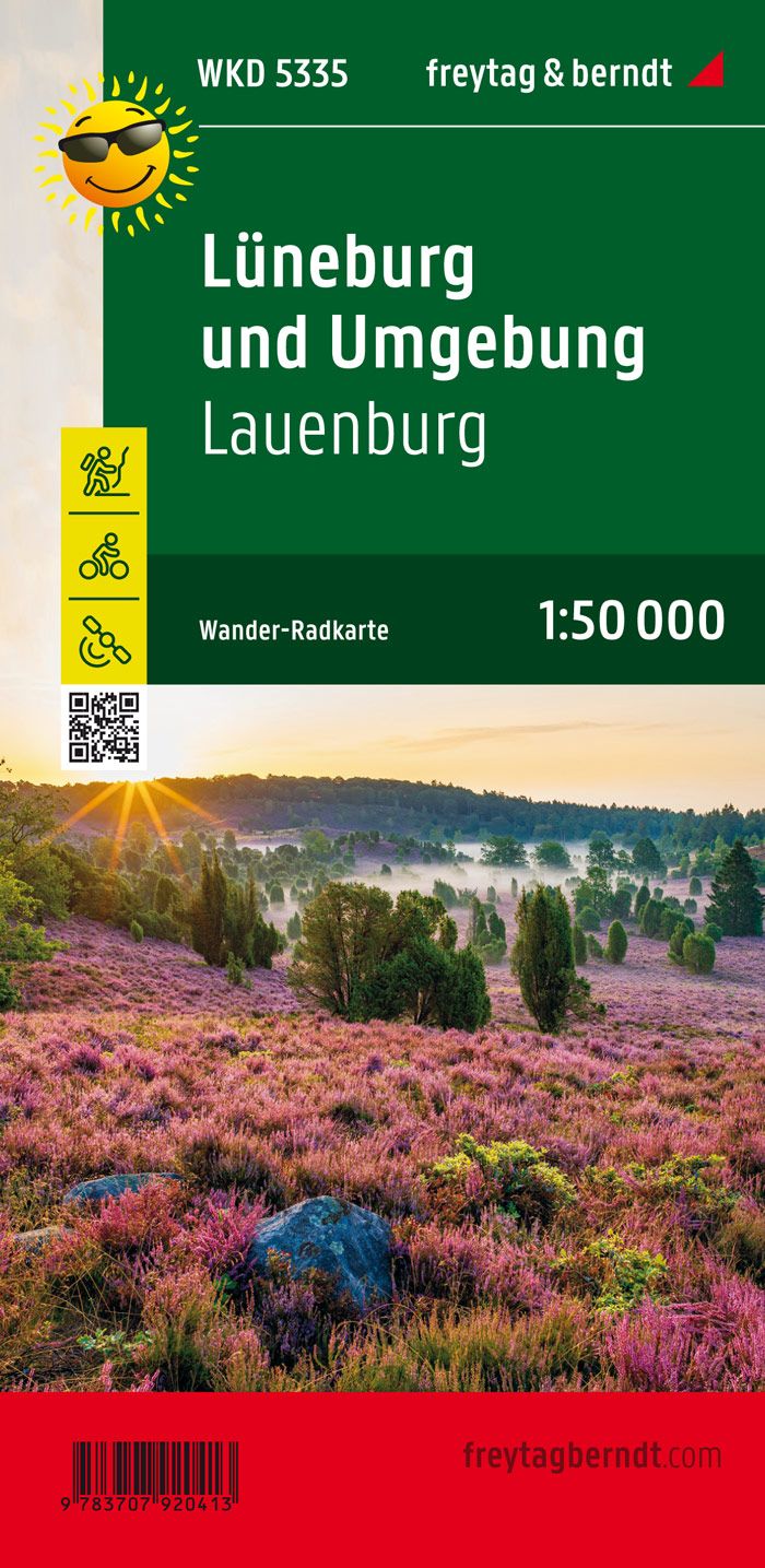 Fietskaart - Wandelkaart D5335 Lüne…