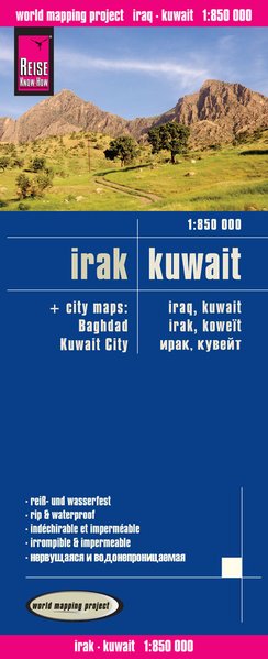 Online bestellen: Wegenkaart - landkaart Irak - Kuwait | Reise Know-How Verlag