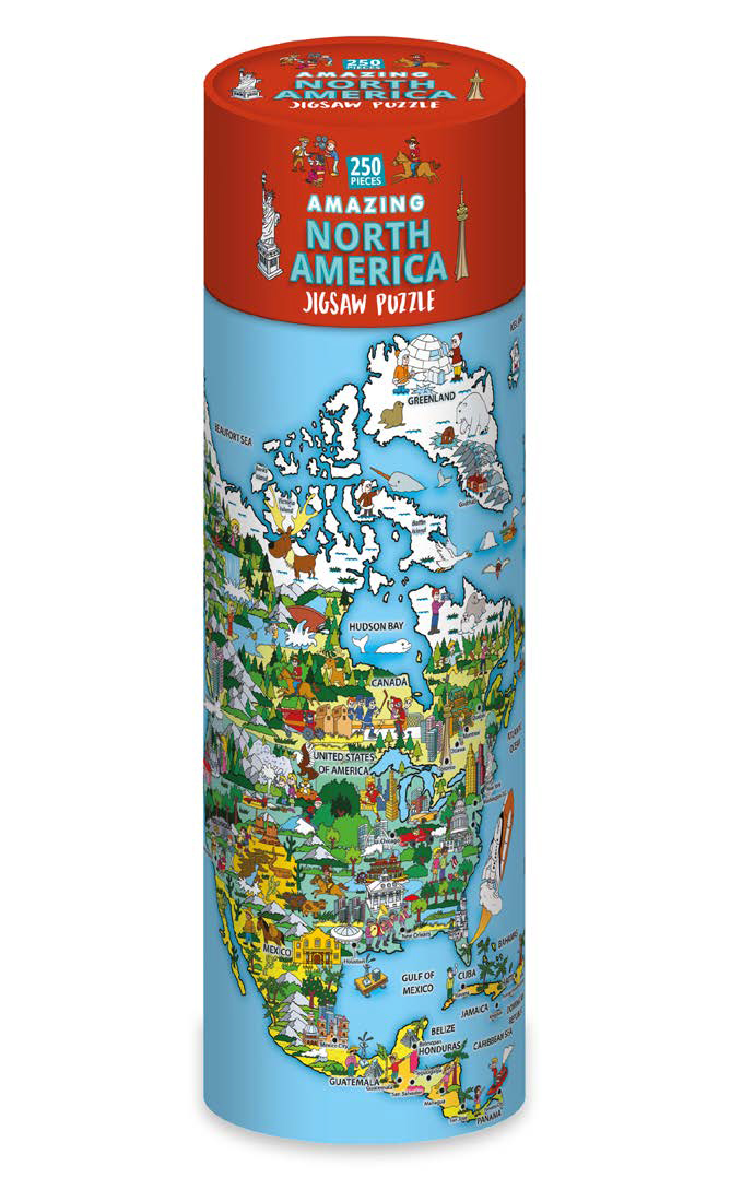 Kinderpuzzel Amazing North America…