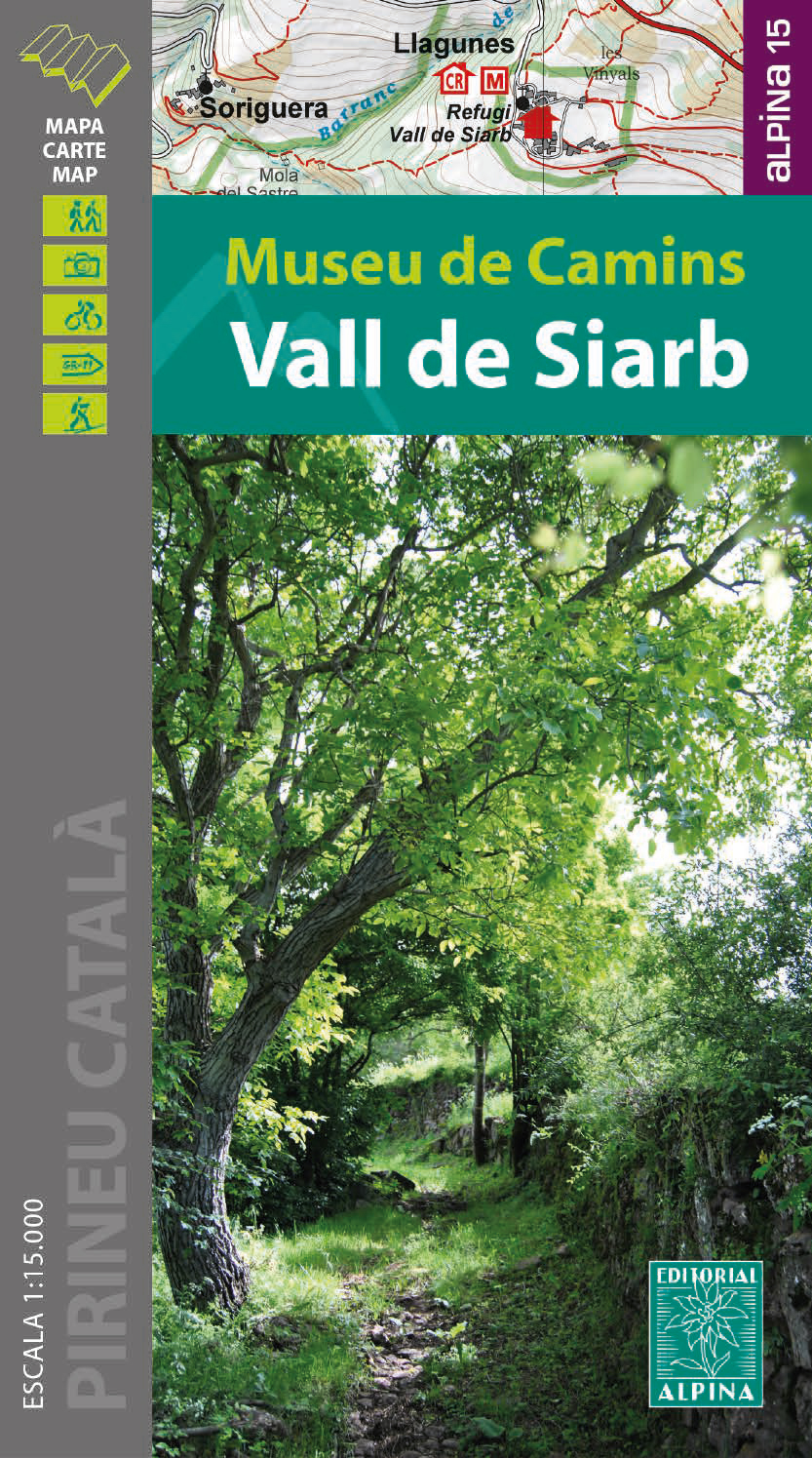 Wandelkaart Vall de Siarb - | Edito…