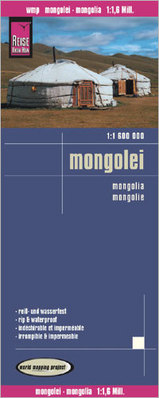 Landkaart - wegenkaart Mongolië - Mongolei | Reise Know How | 