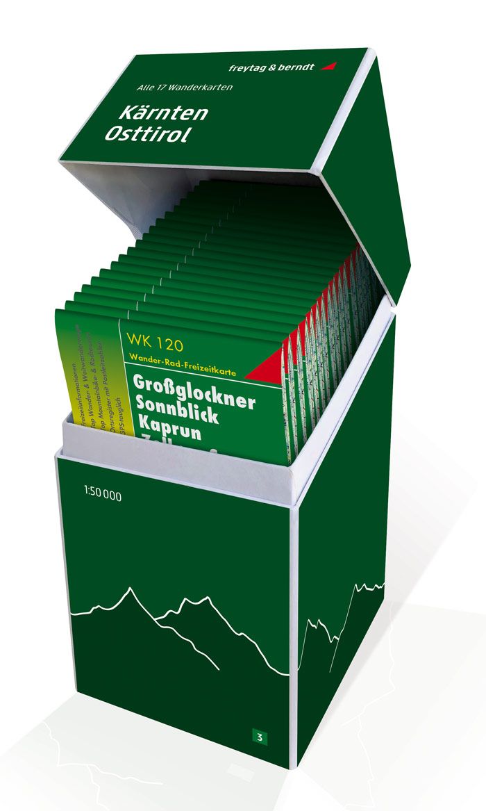 Wandelkaart BOX3 Kärnten - Osttirol…