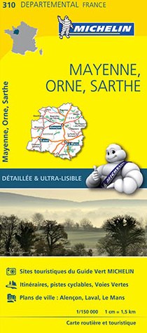Wegenkaart - landkaart 310 Mayenne…