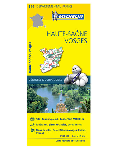 Wegenkaart - landkaart 314 Haute Sa…