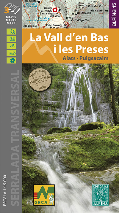 Wandelkaart Vall d'en Bas i le…