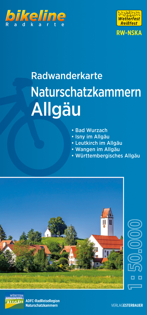 Fietskaart Bikeline Radkarte Naturs…