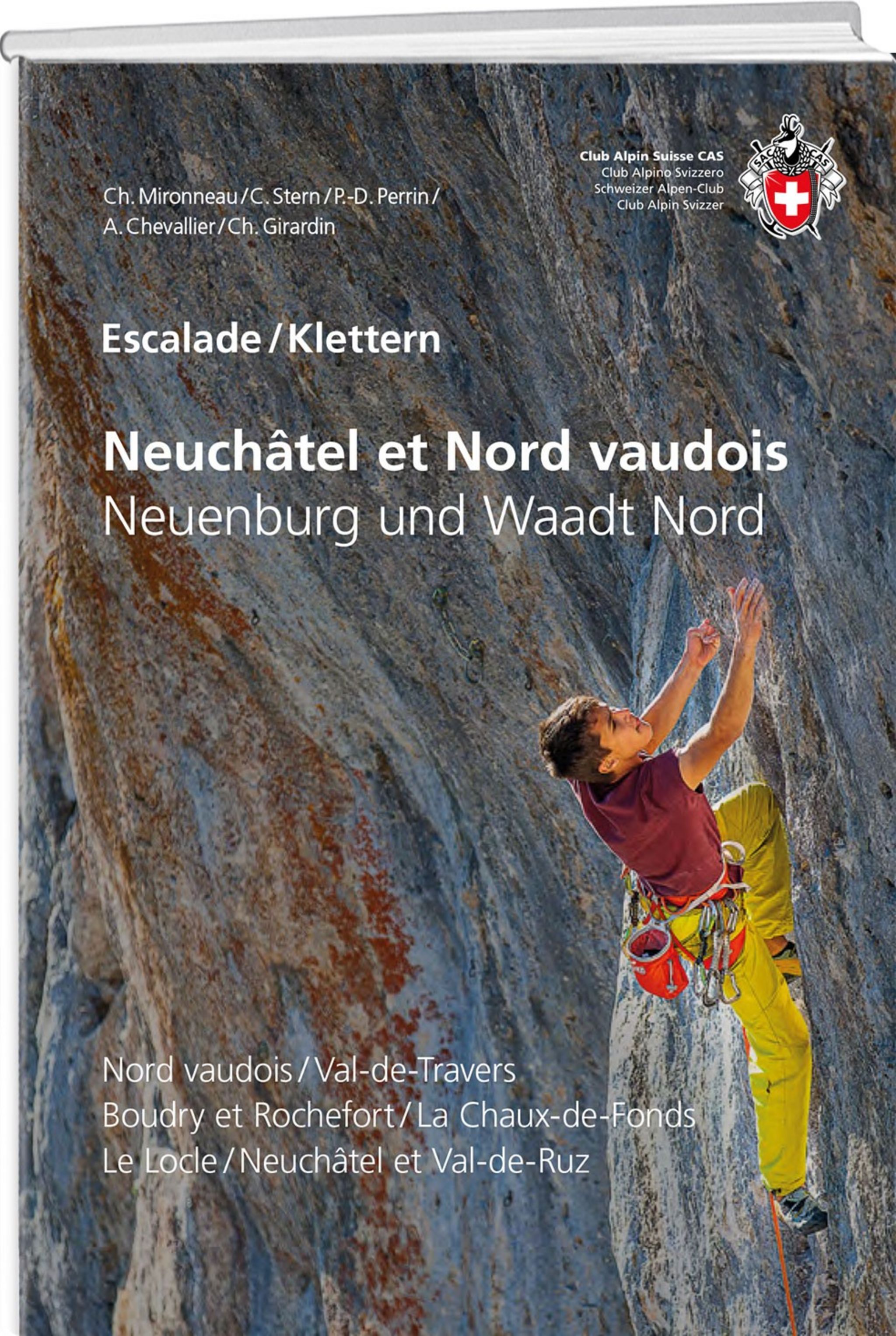 Klimgids Kletterführer Neuenburg & Waadt Nord/Neuchâtel & Nord Vaudoi