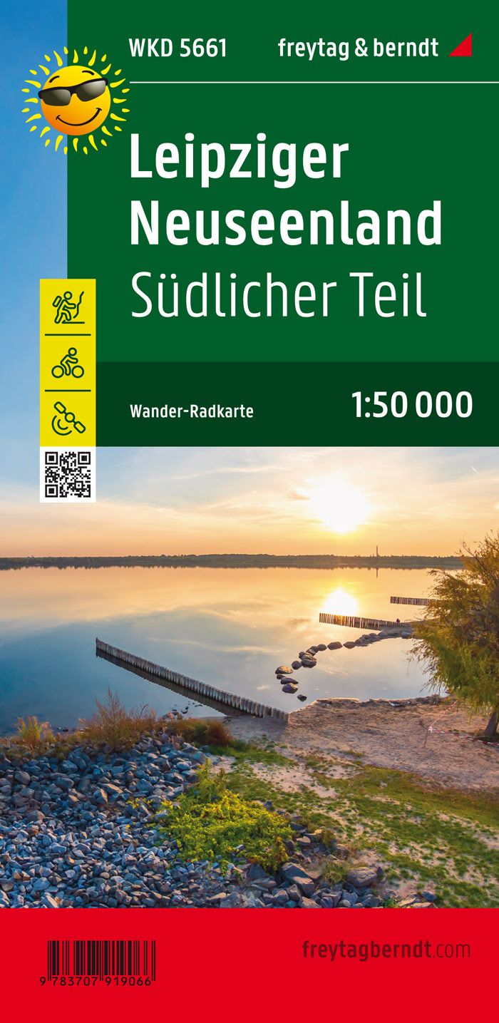 Fietskaart - Wandelkaart 5661 Leipziger Neuseenland - Südlicher Teil |