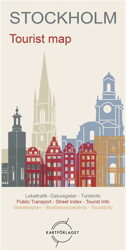 Stadsplattegrond Stockholm tourist…