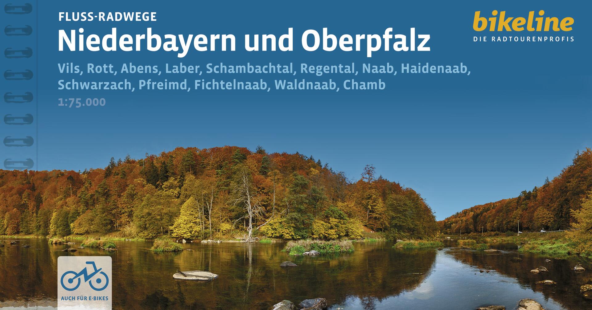 Fietsgids Bikeline Niederbayern und Oberpfalz Fluss-Radwege | Esterbau
