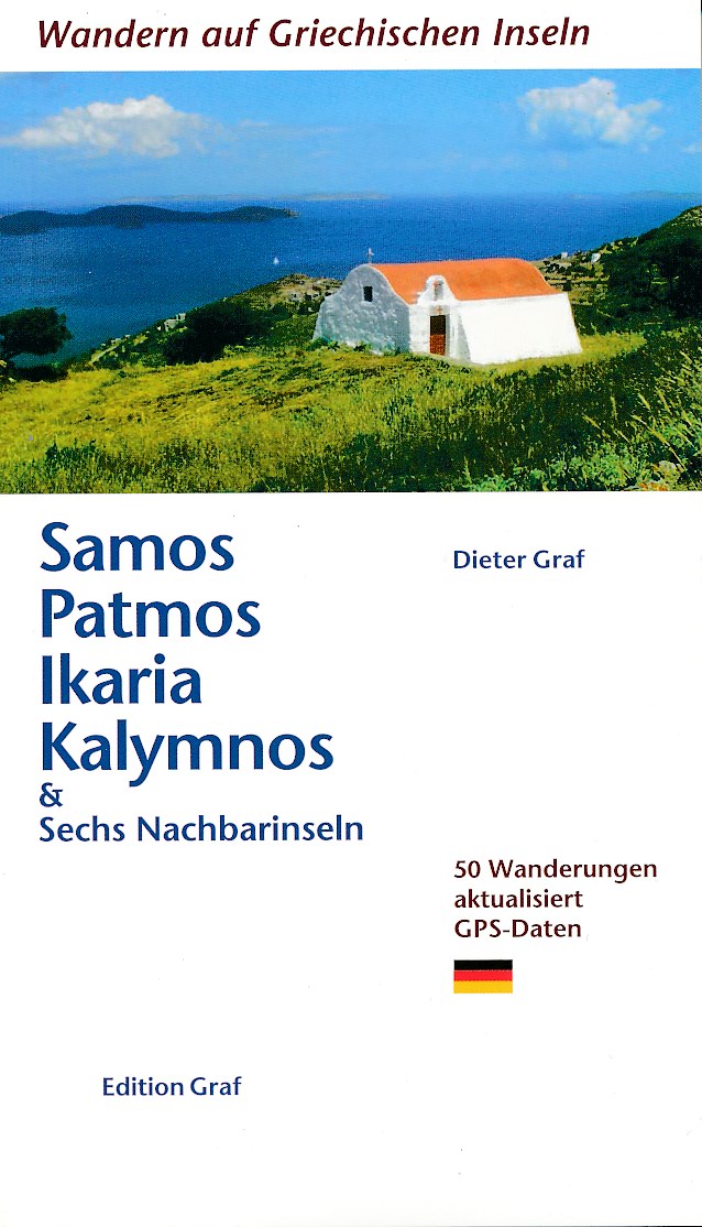 Online bestellen: Wandelgids Samos, Patmos - ikaria - Kalymnos | Graf editions