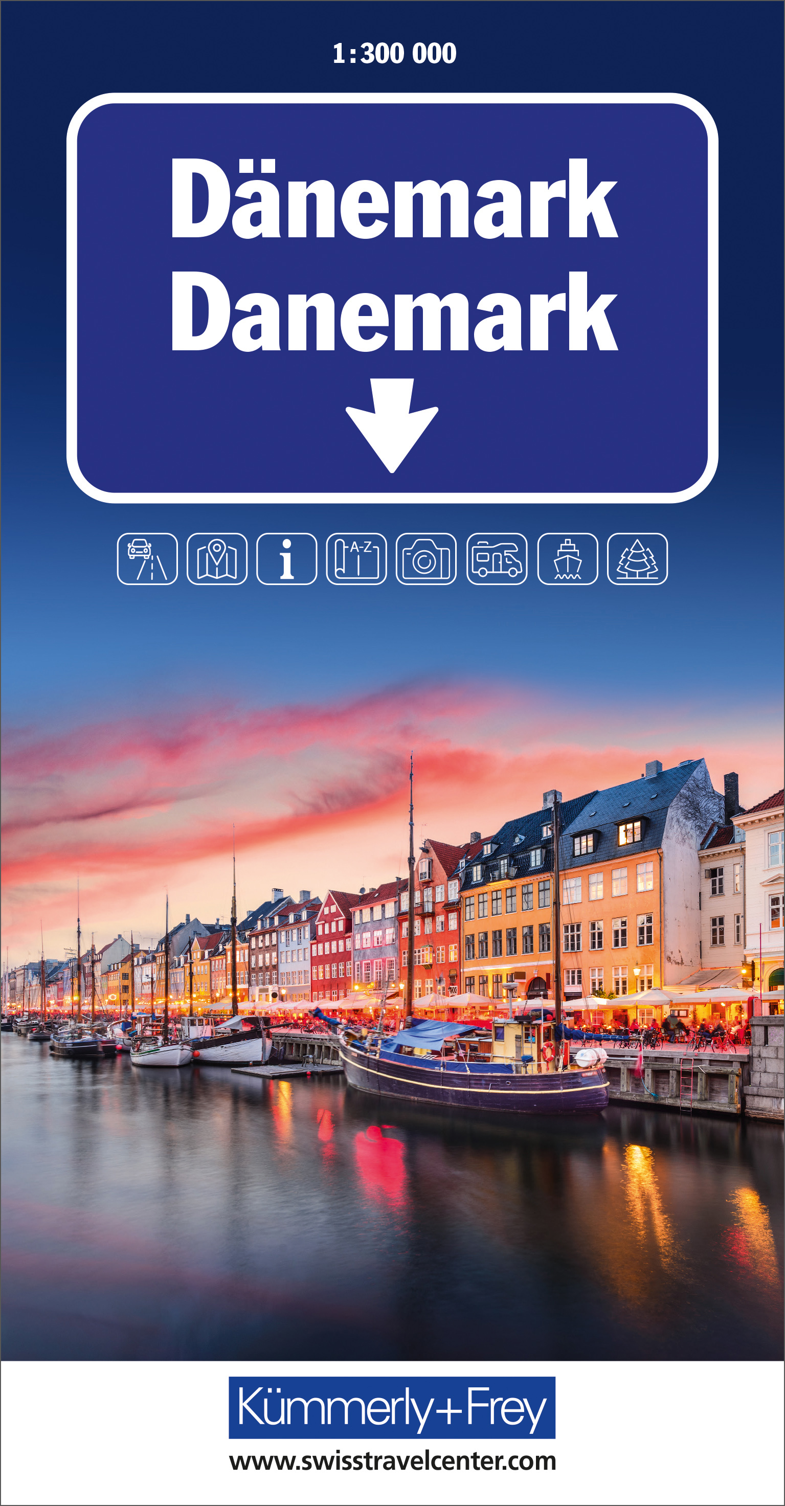 Wegenkaart - landkaart Road maps Da…