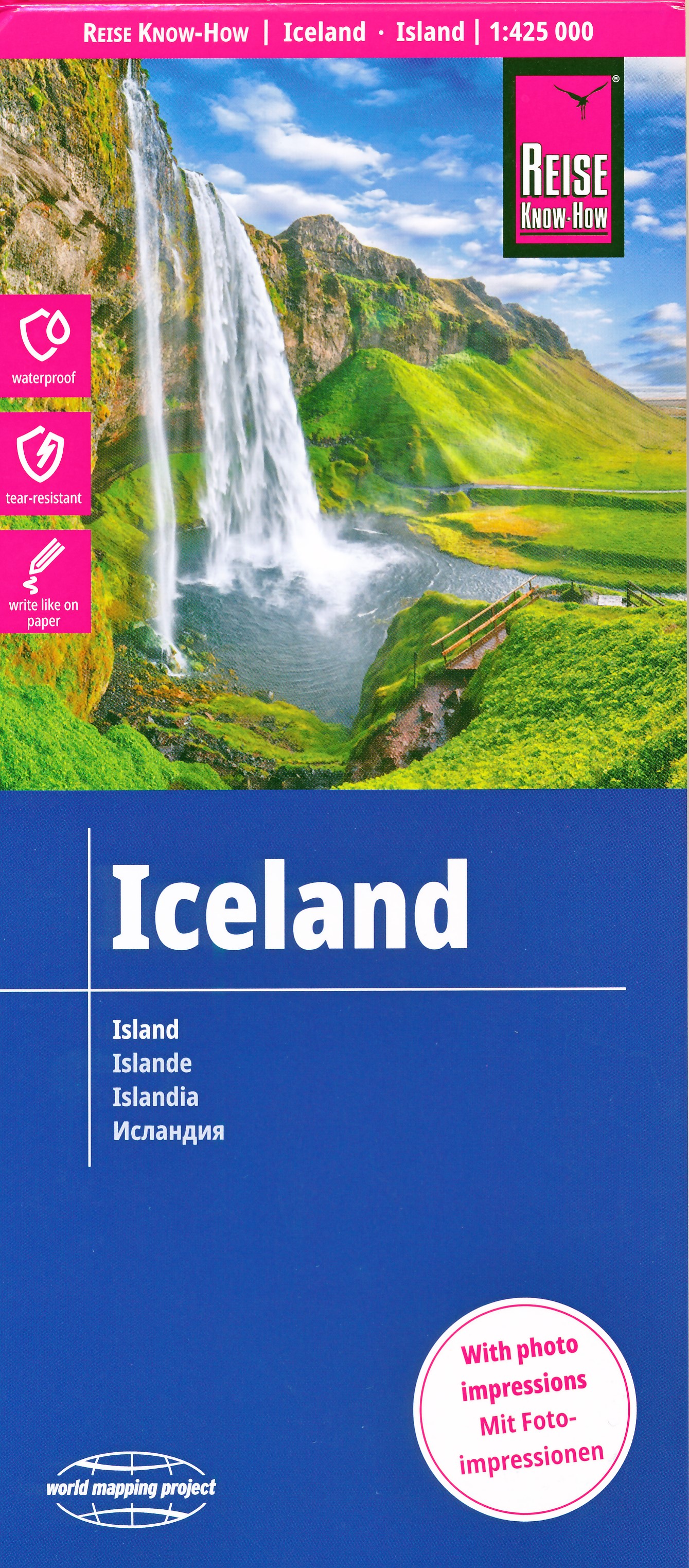 Online bestellen: Wegenkaart - landkaart Island - IJsland | Reise Know-How Verlag