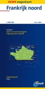Wegenkaart - Landkaart Frankrijk Noord | ANWB |