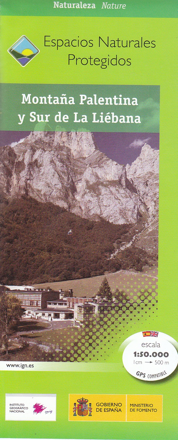 Wandelkaart Montaña Palentina y Sur de la Liébana | CNIG - Instituto G