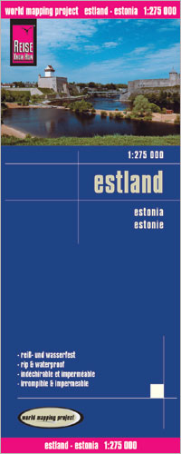 Landkaart - wegenkaart Estland | Reise Know How | 