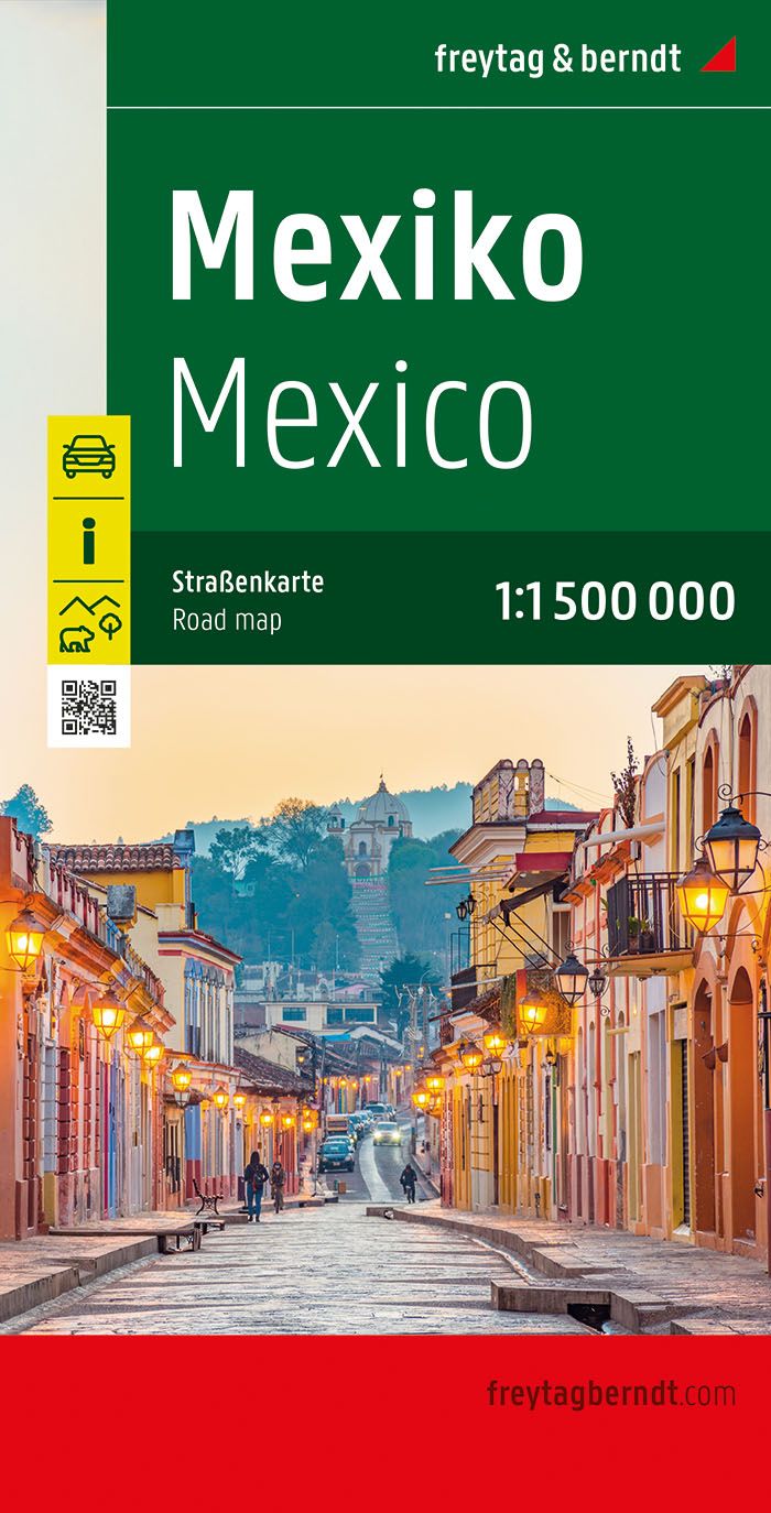 Wegenkaart – landkaart Mexico | Freytag & Berndt