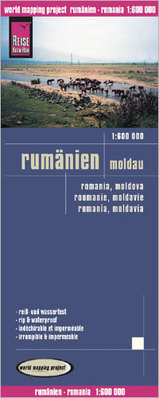 Landkaart - wegenkaart Roemenië - Moldavië | Reise Know How | 