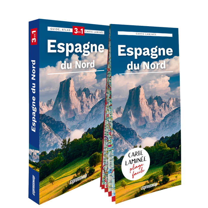 Espagne du Nord explore guide + city atlas + map | ExpressMap