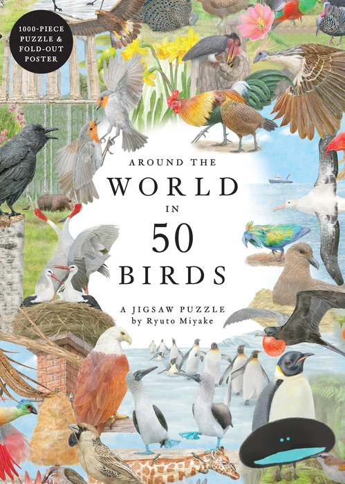 Legpuzzel Around the world in 50 bi…
