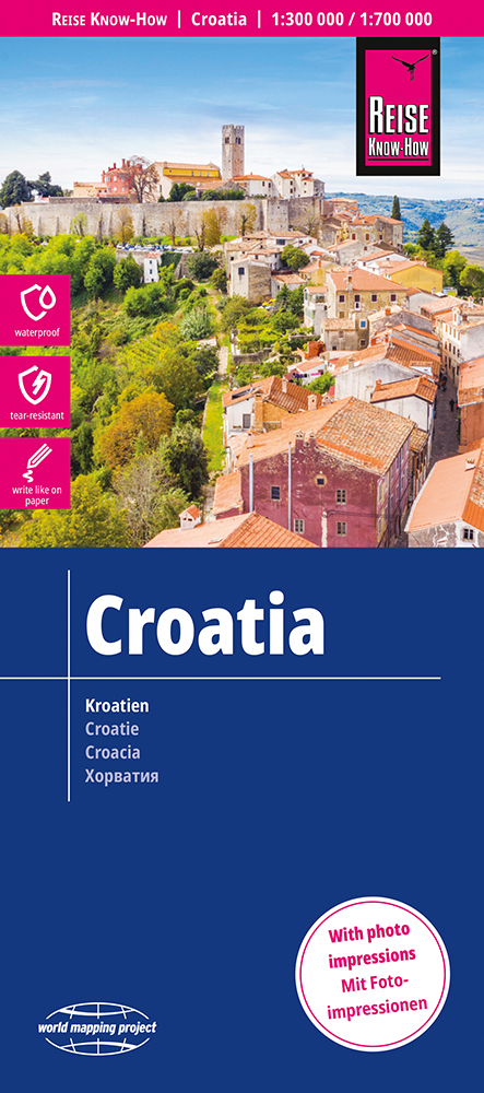 Wegenkaart - landkaart Kroatien - K… Wegenkaart - landkaart Kroatien - K…