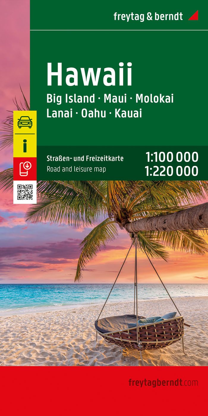Wegenkaart - landkaart Hawaii - | Freytag & Berndt