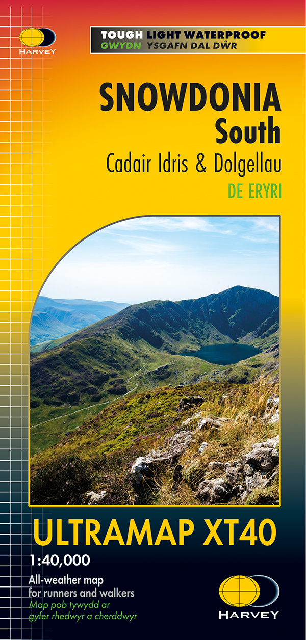 Wandelkaart Snowdonia Zuid | Harvey…