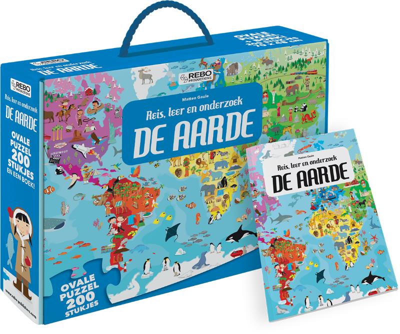 Kinderpuzzel De Aarde puzzel 200 st…